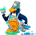 O pinguim da sessão Cores para todos os pinguins! do Estilo Pinguim em Agosto de 2009
