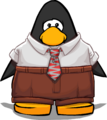 O item visto em um Cartão de Pinguim.