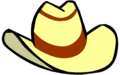 Chapéu Amarelo de Caubói