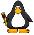 O item visto em um Cartão de Pinguim.
