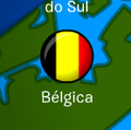 A localização da bandeira.
