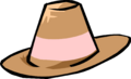 Chapéu Fedora Cáqui