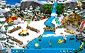 A Prainha durante a festa.