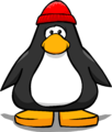 O item visto em um Cartão de Pinguim.