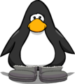 O item visto em um Cartão de Pinguim.