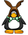 O item visto em um Cartão de Pinguim.