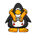 O item visto em um Cartão de Pinguim.