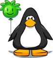 O item visto em um Cartão de Pinguim.