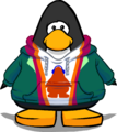 O item visto em um Cartão de Pinguim.