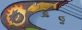 Uma prévia da sala do Puffle Preto.