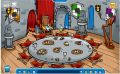 A Pizzaria durante a festa.