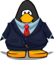 O item visto em um Cartão de Pinguim.