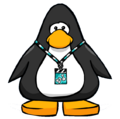 O item visto em um Cartão de Pinguim.